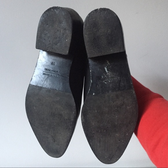 & OTHER STORIES Black Buckle Cutout Booties 38 - Picture 8 of 8